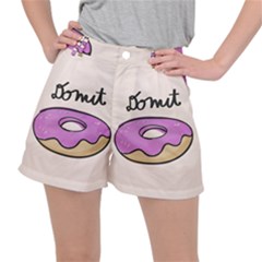 Donuts Sweet Food Stretch Ripstop Shorts
