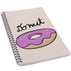 Donuts Sweet Food 5 5  X 8 5  Notebook by Mariart