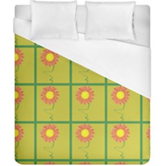 Sunflower Pattern Duvet Cover (california King Size)