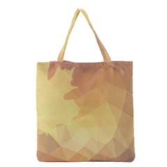 Autumn Leaf Maple Polygonal Grocery Tote Bag