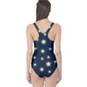 Stars Night Sky Background One Piece Swimsuit View2