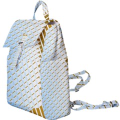 Diagonal Seamless Line Design Buckle Everyday Backpack by LoolyElzayat