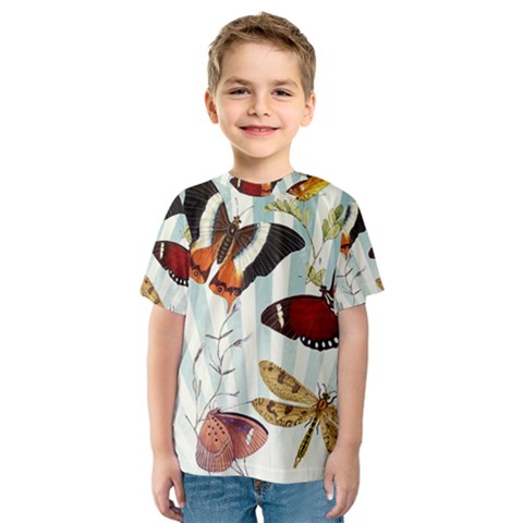 My Butterfly Collection Kids  Sport Mesh Tee by WensdaiAmbrose
