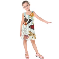 My Butterfly Collection Kids  Sleeveless Dress by WensdaiAmbrose