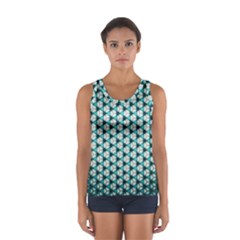 Digital Art Triangle Sport Tank Top 