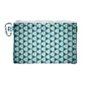 Digital Art Triangle Canvas Cosmetic Bag (Large) View1