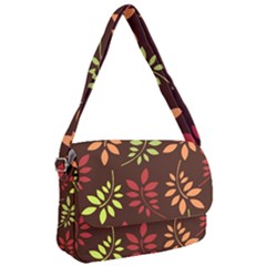 Leaves Foliage Pattern Design Courier Bag by Mariart