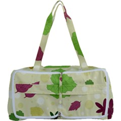 Leaves Background Leaf Multi Function Bag