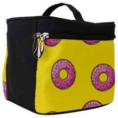 Background Donuts Sweet Food Make Up Travel Bag (big) by Alisyart