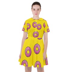 Background Donuts Sweet Food Sailor Dress by Alisyart