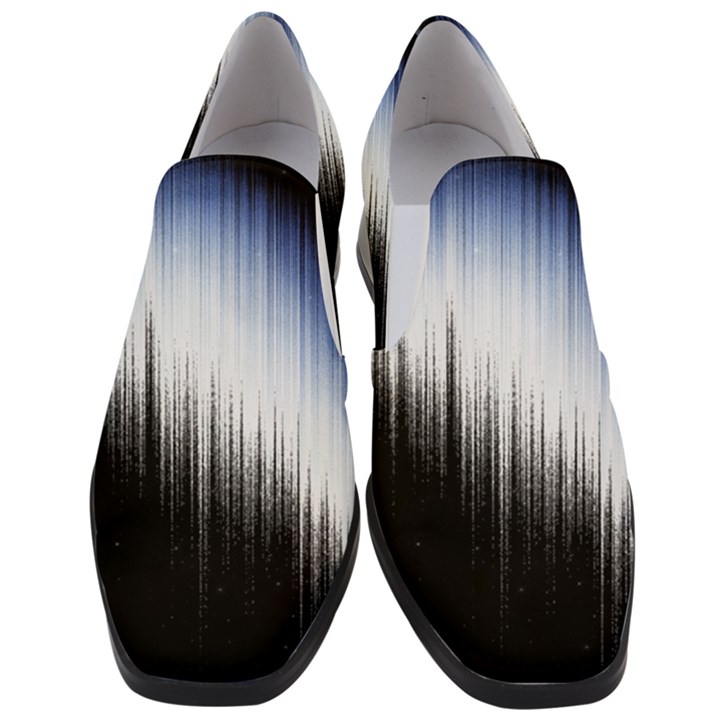 Spectrum And Moon Slip On Heel Loafers