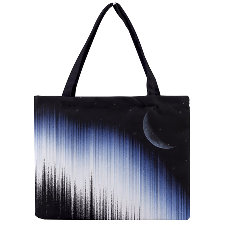 Spectrum And Moon Mini Tote Bag