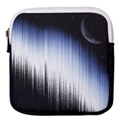 Spectrum And Moon Mini Square Pouch by LoolyElzayat