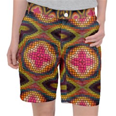 Kaleidoscope Art Pattern Ornament Pocket Shorts