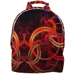 Background Fractal Abstract Mini Full Print Backpack