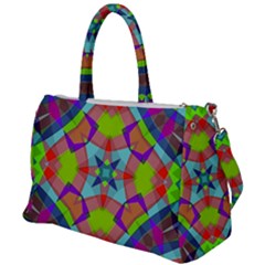 Farbenpracht Kaleidoscope Pattern Duffel Travel Bag