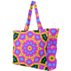 Background Fractal Structure Simple Shoulder Bag