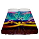 Colorful Chakra Lsd Spirituality Fitted Sheet (Queen Size) View1