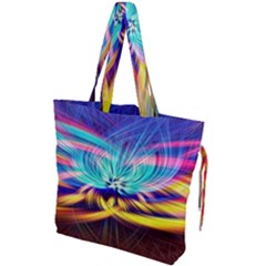Colorful Chakra Lsd Spirituality Drawstring Tote Bag
