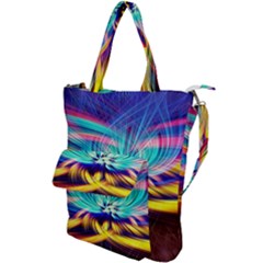 Colorful Chakra Lsd Spirituality Shoulder Tote Bag by Pakrebo
