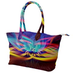 Colorful Chakra Lsd Spirituality Canvas Shoulder Bag