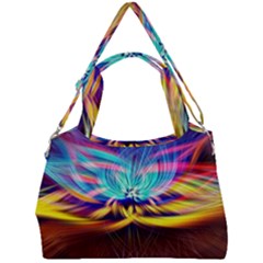 Colorful Chakra Lsd Spirituality Double Compartment Shoulder Bag