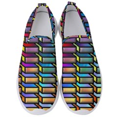 Pattern Background Creativity Men s Slip On Sneakers