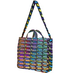 Pattern Background Creativity Square Shoulder Tote Bag