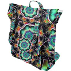 Fractal Chaos Symmetry Psychedelic Buckle Up Backpack