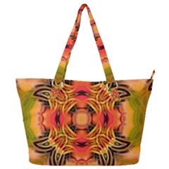 Fractals Graphic Fantasy Colorful Full Print Shoulder Bag