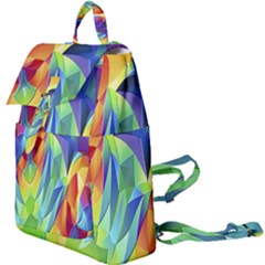 Modern Art Fractal Background Buckle Everyday Backpack