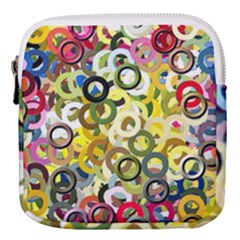 Pattern Background Abstract Color Mini Square Pouch