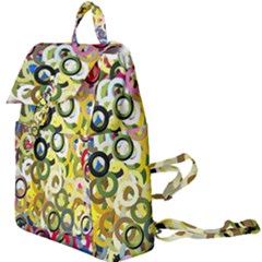 Pattern Background Abstract Color Buckle Everyday Backpack