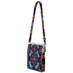 Mosaic Kaleidoscope Form Pattern Multi Function Travel Bag