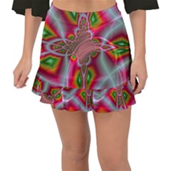 Fractal Art Pictures Digital Art Fishtail Mini Chiffon Skirt by Pakrebo