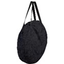 Back to Black Giant Round Zipper Tote View3