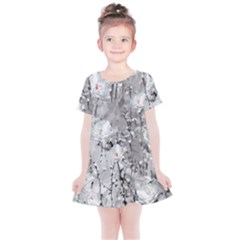Blossoming Through The Snow Kids  Simple Cotton Dress by WensdaiAmbrose