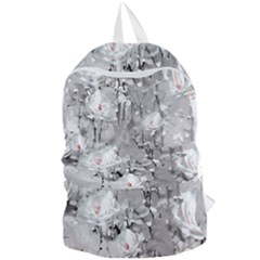Blossoming Through The Snow Foldable Lightweight Backpack by WensdaiAmbrose