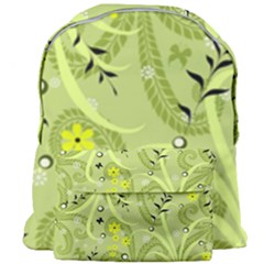 Seamless Pattern Green Garden Giant Full Print Backpack