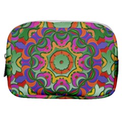 Background Image Structure Make Up Pouch (small) by Pakrebo