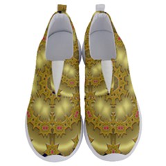 Pattern Background Gold Golden No Lace Lightweight Shoes