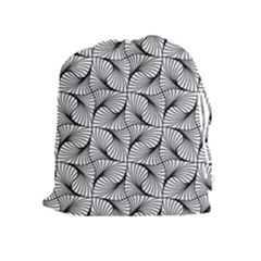 Abstract Seamless Pattern Drawstring Pouch (xl) by Pakrebo