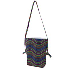 Decorative Ornamental Abstract Folding Shoulder Bag