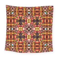 Tile Background Image Creativity Square Tapestry (large)