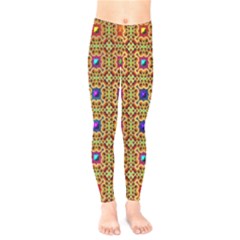 Background Image Tile Pattern Kids  Legging