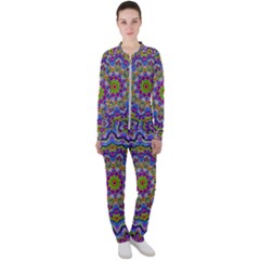 Farbenpracht Kaleidoscope Casual Jacket And Pants Set by Pakrebo