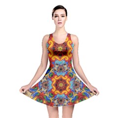 Farbenpracht Kaleidoscope Reversible Skater Dress