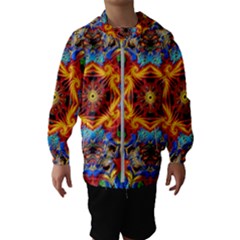 Farbenpracht Kaleidoscope Hooded Windbreaker (Kids)