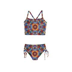 Farbenpracht Kaleidoscope Girls  Tankini Swimsuit