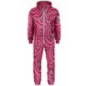 Pattern Doodle Design Drawing Hooded Jumpsuit (Men)  View1